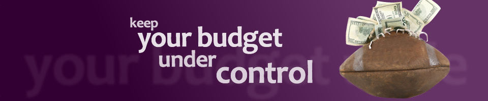 your budget under control